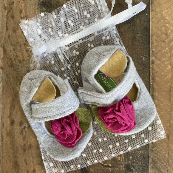 Gracious May • Infant Shoes • Size 1 • EUC • Gray - Picture 1 of 4